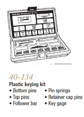 40-134 Plastic Keying Kit - Doors and Specialties Co.