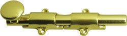 Surface Bolts, Heavy Duty, Solid Brass - 8SB - Doors and Specialties Co.