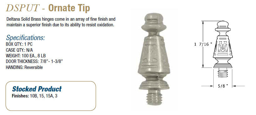 DSPUT Ornate Tip