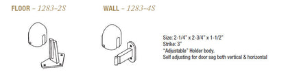 Wall & Floor Holder - Doors and Specialties Co.