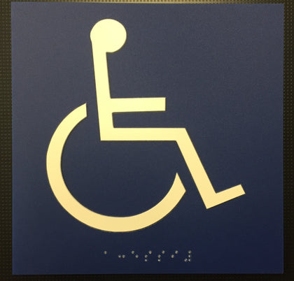 HC Accessible Wall Sign - Doors and Specialties Co.