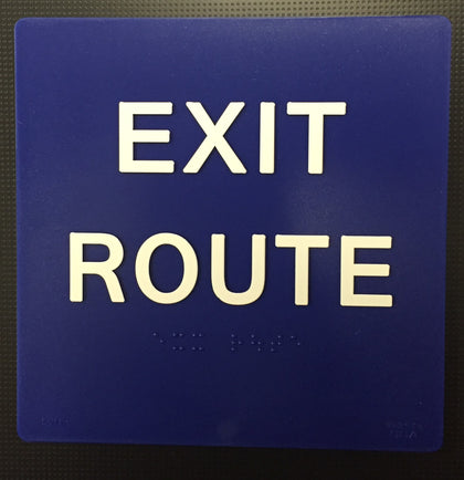Exit Route Sign 6