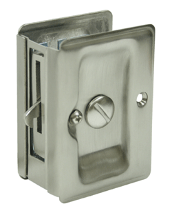 SDLA325 Series - Heavy Duty Pocket Locks, Adjustable, Solid Brass - Privacy - Doors and Specialties Co.