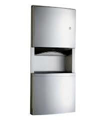 B4369-RECESSED PAPER TOWEL DISPENSER/WASTE RECEPTACLE