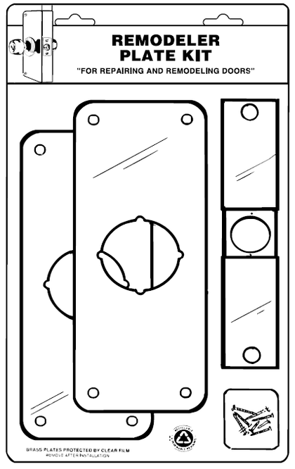 Remodel Plates: RPK109 - Doors and Specialties Co.
