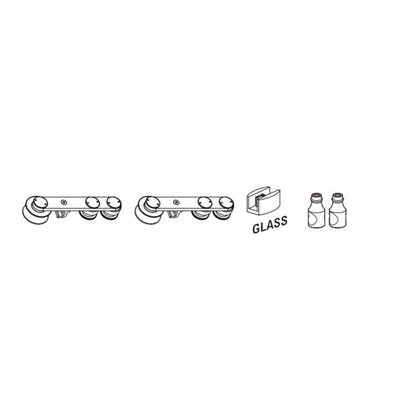 TOP MOUNT SOFT STOP SPOKE WHEEL - Cal Royal Hardware