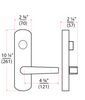 CAL-ROYAL 9800 Series Grade 1 Heavy Duty Rim Exit Devices & Trims