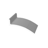 CR4462 2-1/2" OVERHEAD RAIN DRIP CAP