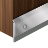 BTN-112 Door Bottom Sweep with Extruded Aluminum Retainer and Neoprene Insert