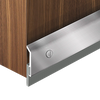 BTN-133 Door Bottom Sweep with Extruded Aluminum Retainer and Neoprene Insert