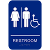 CARSH69 UNISEX RESTROOM HANDICAP SIGN