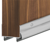 DSR-406 Aluminum Door Shoe with Rain Drip and Vinyl Insert