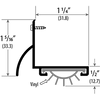 DSR-408 DOOR SHOE WITH RAIN DRIP