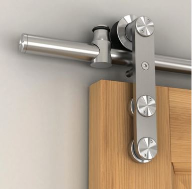 Premium Sliding Barn Door Hardware- Wood Type 5