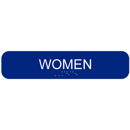 CAW1348 WOMEN, WITH BRAILLE, TEXT - Cal Royal Hardware