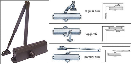 1601 Series: Multi-Sized Closers- Packed 6 per case - Doors and Specialties Co.