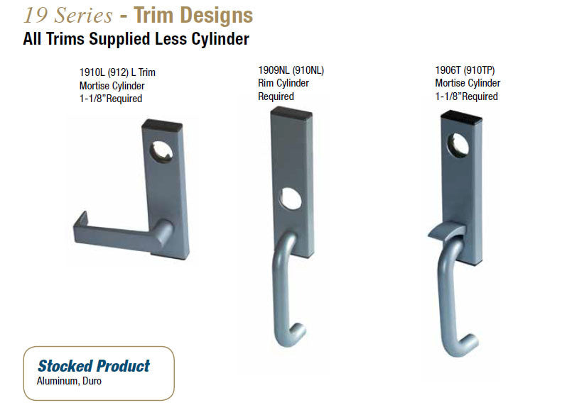 Falcon 19 SERIES TRIM DESIGNS Doors and Specialties Co.