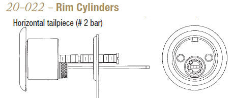 20-022 Rim Cylinders