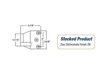 254ZN Overlapping Strike - Doors and Specialties Co.