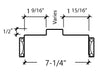 72C-345 Timely Steel Door Frames-