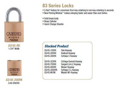 Locks - Doors and Specialties Co.
