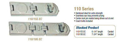 Hasps 110 Series - Doors and Specialties Co.