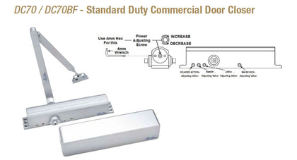 DC70/DC70BF - Doors and Specialties Co.