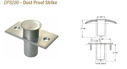 Dust Proof Strike - Doors and Specialties Co.