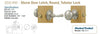 SDL980 Storm Door Latch, Round Tubular Lock