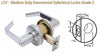 LDV Medium Duty Commercial Cylindrical Locks Grade 2
