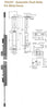 FBA292 Automatic Flush Bolts for Metal Doors