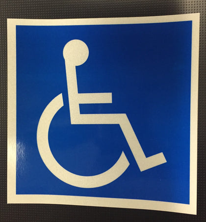 6X6 Decal Access Sym REFL - Doors and Specialties Co.