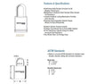 KS23D Kryptonite Padlock