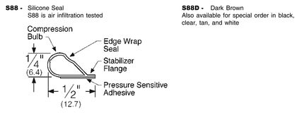 Silicone Seal-S88 - Doors and Specialties Co.