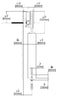 Premium Sliding Barn Door Hardware- Wood Type 4