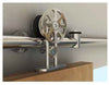 Premium Sliding Barn Door Hardware- Wood Type 4