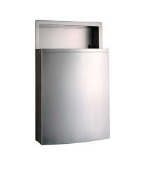 B43644-RECESSED WASTE RECEPTACLE - Doors and Specialties Co.