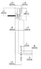 Premium Sliding Barn Door Hardware - Wood Type 1