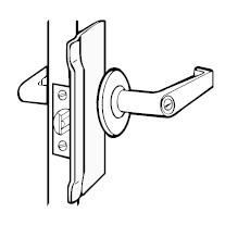 Lock Guard Plates: BLP107 - Doors and Specialties Co.