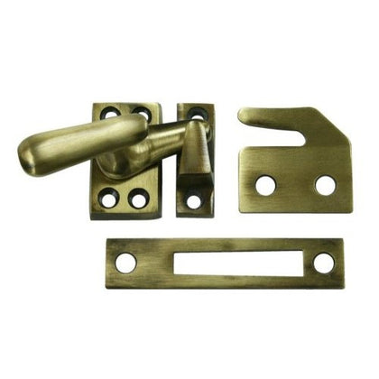 CF066 Series - Window Lock Casement Fastener, Solid Brass, SMALL - Doors and Specialties Co.