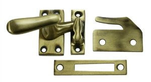 CF66 Series - Window Lock Casement Fastener, Solid Brass, MEDIUM