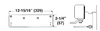 Low Ceiling Clearance - #8146 Drop Plates