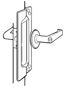 Lock Guard Plates: LP111 - Doors and Specialties Co.