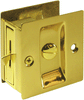SDL25 Series - Sliding Door Pocket Locks, Solid Brass - Privacy