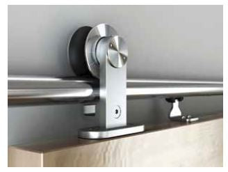 Premium Sliding Barn Door Hardware- Wood Type 1 Soft Close - Doors and Specialties Co.